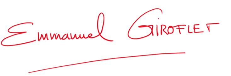 Signature Emmanuel Giroflet